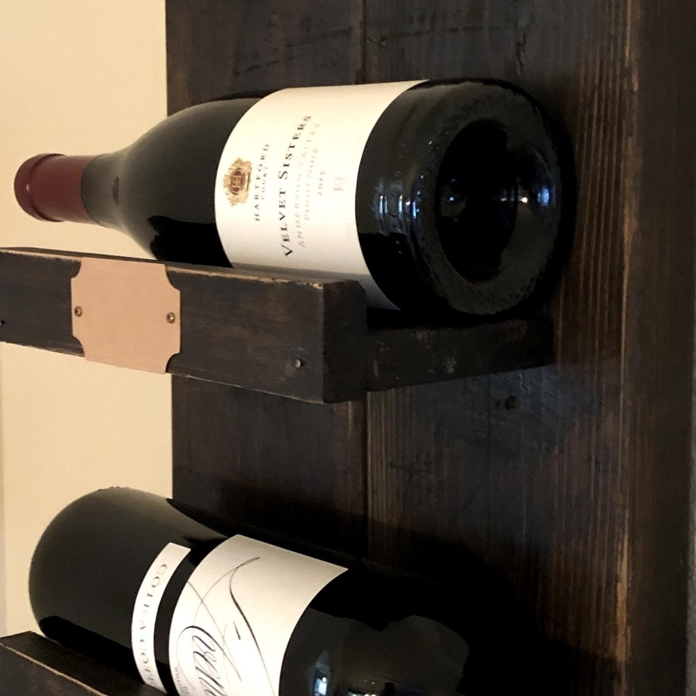 Wood Wine Rack - Picture 2 of 4